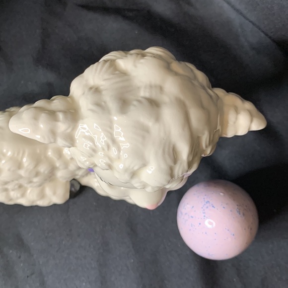 Super cute handmade ceramic Easter lamb and egg - Picture 12 of 12